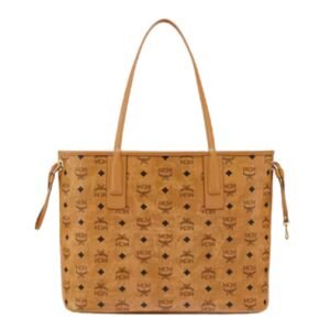 MCM REVERSIBLE LIZ SHOPPER IN VISETOS