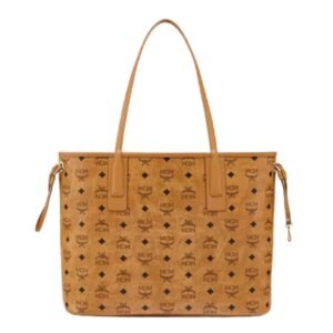 MCM REVERSIBLE LIZ SHOPPER IN VISETOS