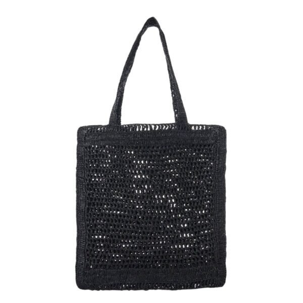 SUMMER BANANA TOTE BAG IN RAFFIA