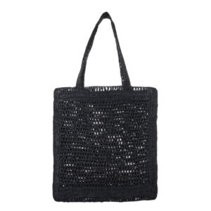 SUMMER BANANA TOTE BAG IN RAFFIA
