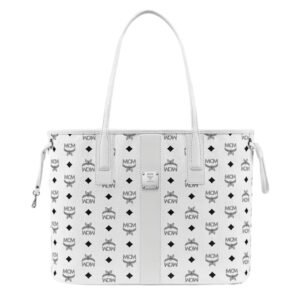 MCM REVERSIBLE LIZ SHOPPER IN VISETOS