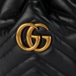 GG MARMONT SMALL BUCKET BAG
