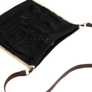 LARGE CROSSBODY FILT NET SHOPPING BAG