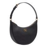 VALENTINO VLOGO SIGNATURE MINI HOBO BAG IN GRAINY CALFSKIN