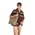 GG CANVAS MEDIUM TOTE BAG