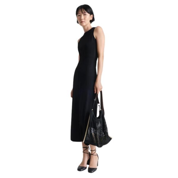 LARGE CROSSBODY FILT NET SHOPPING BAG