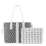 MCM REVERSIBLE LIZ SHOPPER IN VISETOS