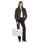 MCM REVERSIBLE LIZ SHOPPER IN VISETOS