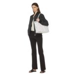 MCM REVERSIBLE LIZ SHOPPER IN VISETOS