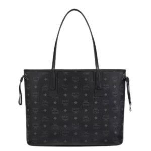 MCM REVERSIBLE LIZ SHOPPER IN VISETOS