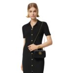 VERSACE LA MEDUSA SATIN MINI BAG