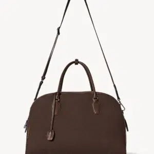 The Row India Brown Travel Handbag