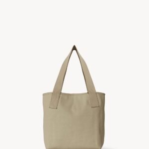 The Row Small N/S Brian Tote Bag Milk White