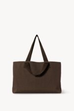 Medium Brian Tote Bag By The Row In Dark Brown