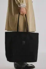 The Row Tori Black Handbag