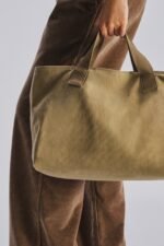 Beige The Row Medium Brian Tote Bag