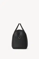The Row Iowa Black Duffle Handbag