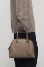 The Row India 10.00 Smoked Taupe Bag