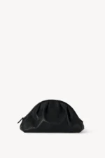 The Row Charlotte Clutch Bag Black