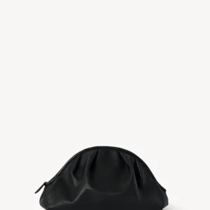 The Row Charlotte Clutch Bag Black