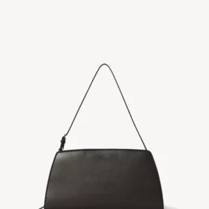The Row Dalia Baguette Bag Walnut Shadow