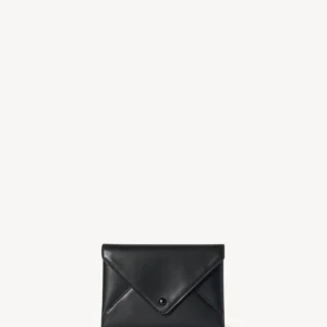 The Row Envelope Clutch Bag Black