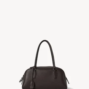 The Row Small E/W India Bag Deep Brown