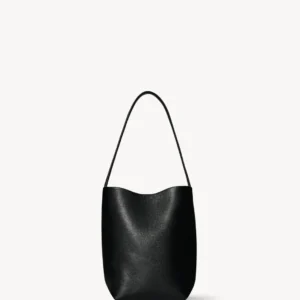 The Row Small N/S Park Tote Bag Black