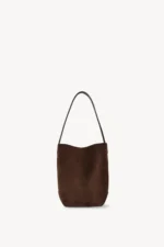 The Row Small N/S Park Tote Bag Mocha