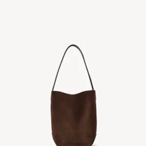 The Row Small N/S Park Tote Bag Mocha