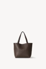 The Row Small Park Tote Bag Deep Brown