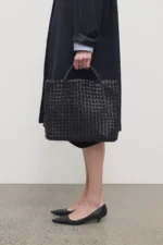 The Row Amber Black Bag