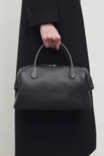 The Row Faye Black Bag