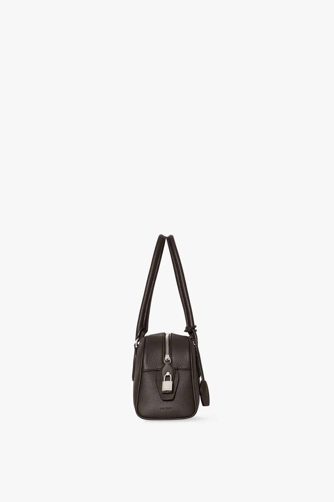 The Row Small E/W India Handbag Walnut Shadow