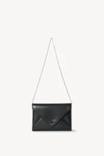 The Row Envelope Clutch Tote Black