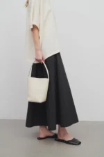 The Row Small N/S Park Tote Tote White