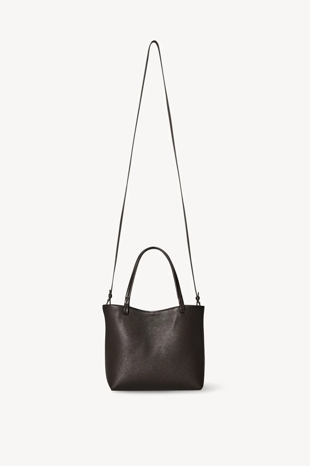 The Row Small Park Tote Tote Walnut Shadow