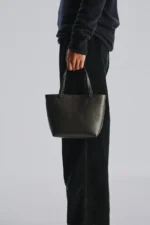 The Row Small Park Tote Bag Walnut Shadow Collection