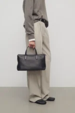 The Row Marcel Black Bag
