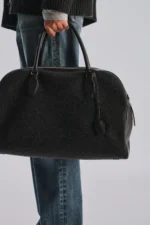 The Row India Travel Bag Grigio / Black Dark Edition