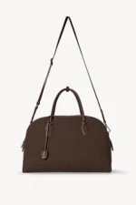 The Row India Travel Bag In Brown