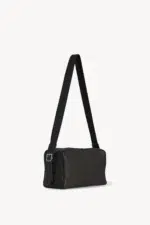 The Row Jerome Bag With Black Leather Finish
