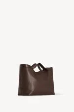 Large The Row Kit Tote Bag Deep Brown