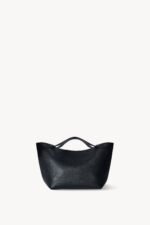 The Row Small Kit Tote Bag Black