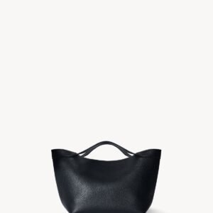 The Row Small Kit Tote Bag Black