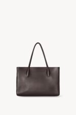 The Row Eileen Tote Bag Dark Brown