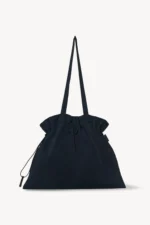 The Row Large Boone Tote Bag Black