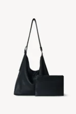 The Row Jean Shoulder Bag In Black
