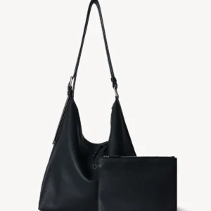 The Row Jean Shoulder Bag In Black