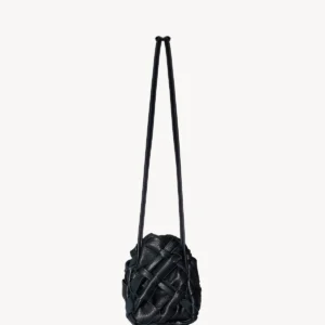 Black The Row Woven Alix Handbag